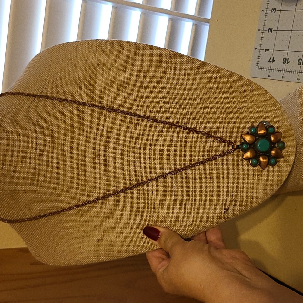 Solid Copper Necklace - image 1